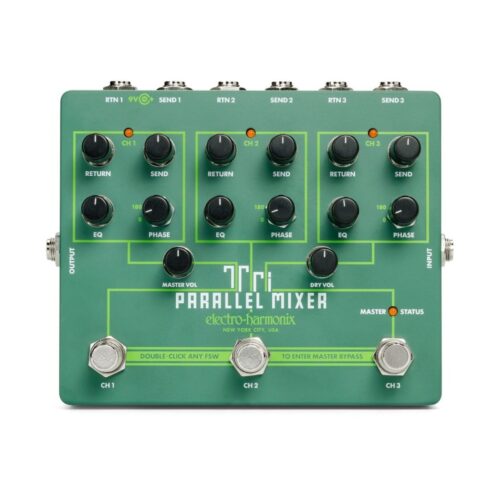 Electro Harmonix Tri Parallel Mixer Effects Loop Mixer/Switcher - New Electro Harmonix