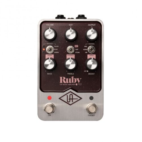 Universal Audio UAFX Ruby 63 Top Boost Amplifier Pedal - New Universal Audio