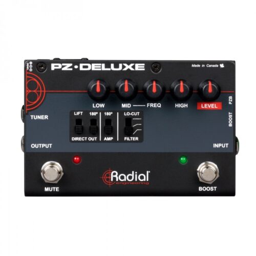 Radial Tonebone PZ-Deluxe Acoustic Preamp - New Radial