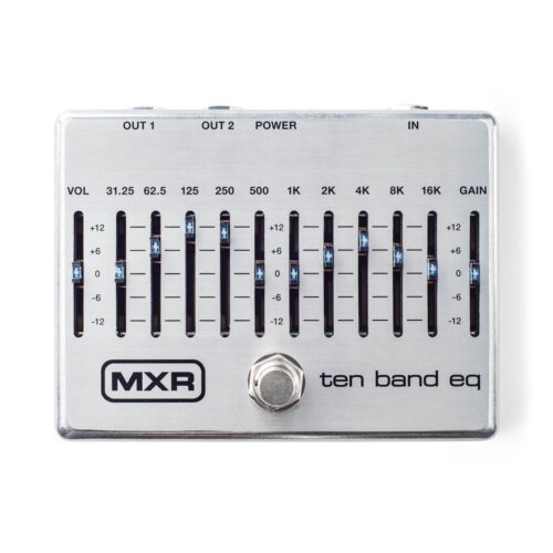 MXR M108S 10 Band EQ Silver - New MXR