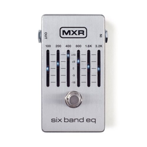 MXR M109S 6 Band EQ Silver - New MXR