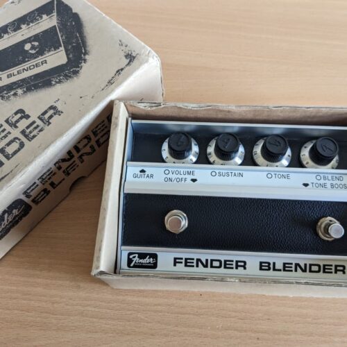 used 2010 Fender Blender Fuzz Silver - Effect Pedal