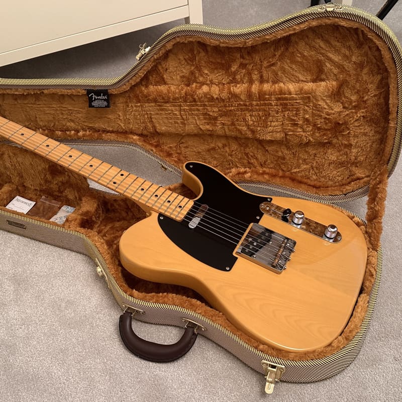 1983 Squier Fender Squier 1952 Telecaster JV MIJ Butterscotch ...