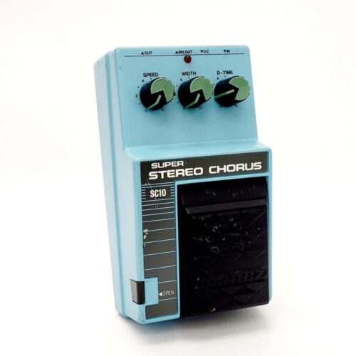 used 1980s Ibanez SC10 Super Stereo Chorus Blue - Effect Pedal