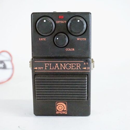 used 1980s Ampeg A-5 Flanger Black - Effect Pedal