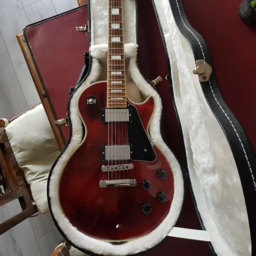 2012 Gibson Les Paul Classic Custom Wine Red - £2300 used Guitar