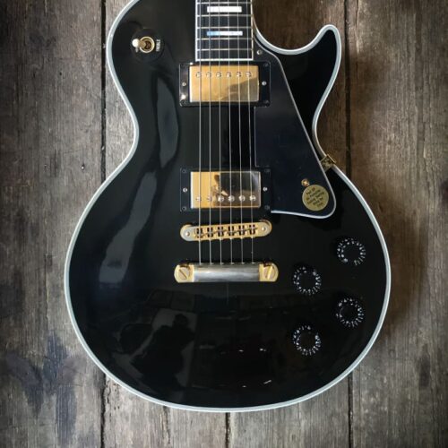 2010 Gibson Custom Shop Les Paul Custom Ebony -       Custom Shop  Les Paul