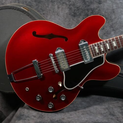 1966 Gibson ES-330 Sparkling Burgundy Metallic - £7250 used Guitar