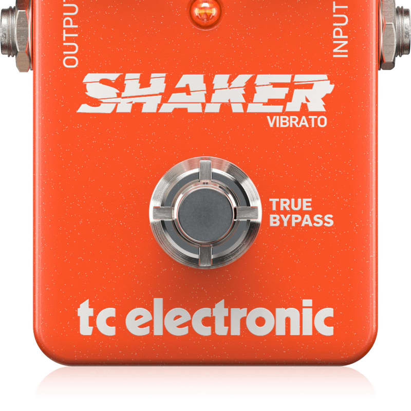 2024 TC Electronic Shaker Vibrato orange - Guitar Effect Pedal