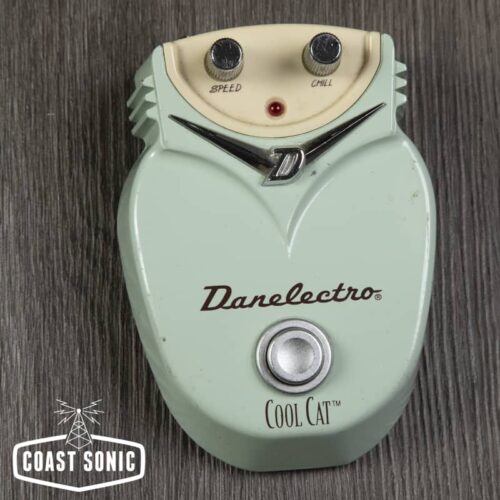 used 2000s Danelectro Cool Cat Chorus Blue - Effect Pedal