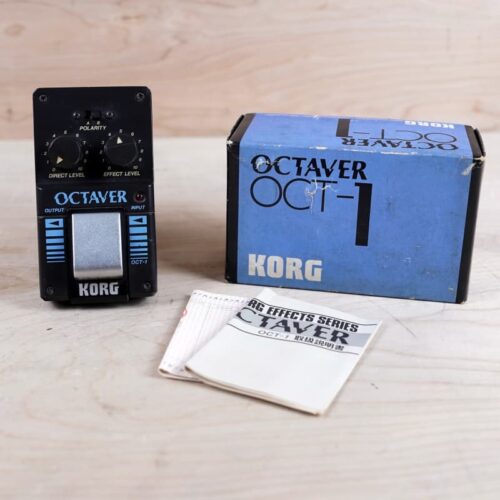 used 1984 Korg OCT-1 Octaver Black - Effect Pedal