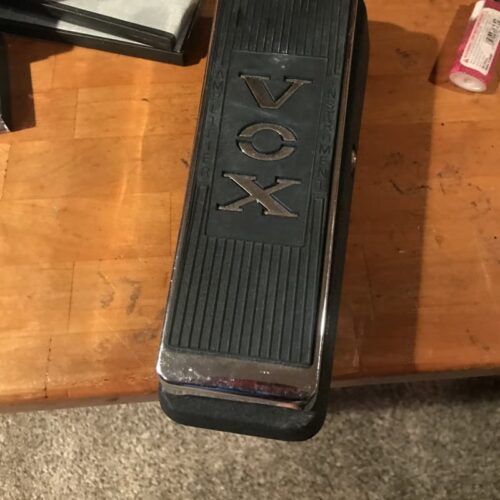 used 2010s Vox V847A Wah Black - Effect Pedal