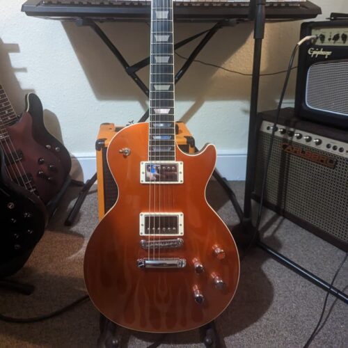 2006 - 2008 Gibson Les Paul GT Candy Orange -         Les Paul