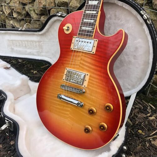 STUNNING FLAMED TOP Gibson Les Paul Standard Heritage Cherry S... -         Les Paul