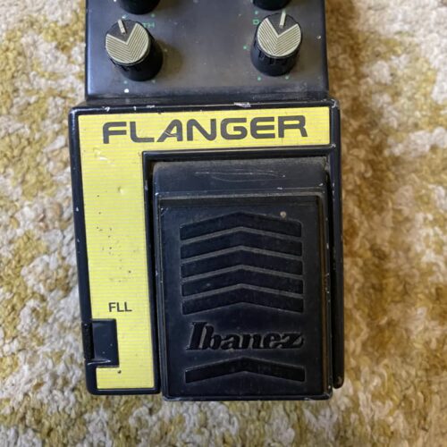 used 1980s Ibanez FLL Flanger Black - Effect Pedal