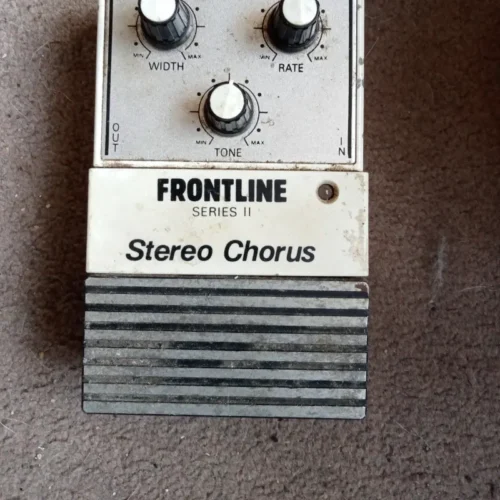 used 90s Frontline Stereo Chorus White - Effect Pedal