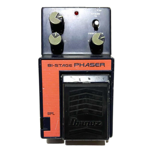 used 1980s Ibanez BPL Bi-Stage Phaser Black - Effect Pedal