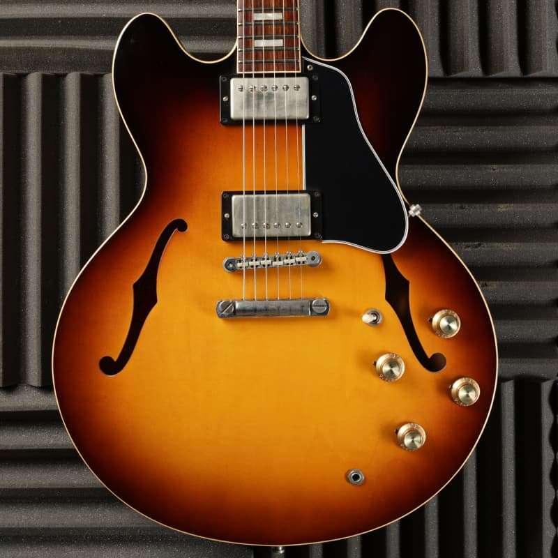 2016 - 2018 Gibson Memphis '63 ES-335 Block Historic Burst VOS