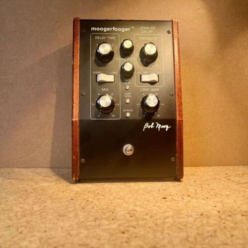 2000 - 2001 Moog MF-104 Moogerfooger Analog Delay Black -            Analogue Delay