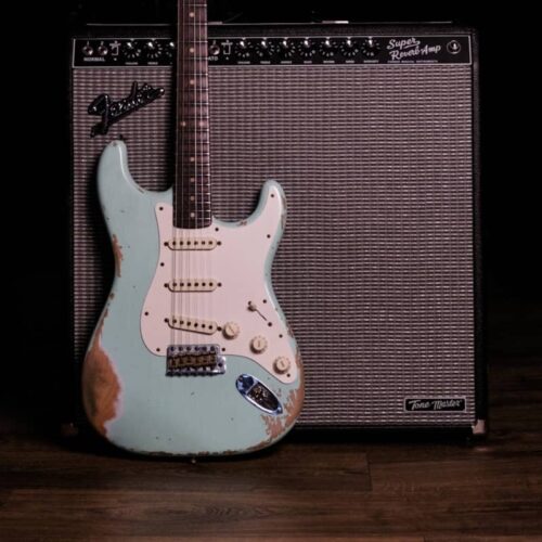 2022 Fender Stratocaster Surf Green -        Stratocaster