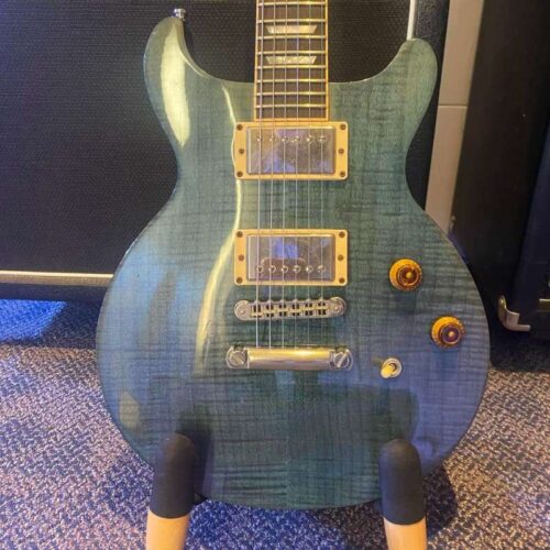 2004 Gibson Les Paul Standard DC Grey/Teal -         Les Paul