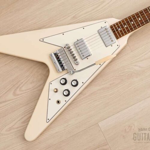 2020 Gibson Custom Shop Historic '67 Flying V Polaris White -       Custom Shop