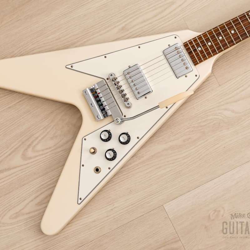 2020 Gibson Custom Shop Historic ’67 Flying V Polaris White –       Custom Shop