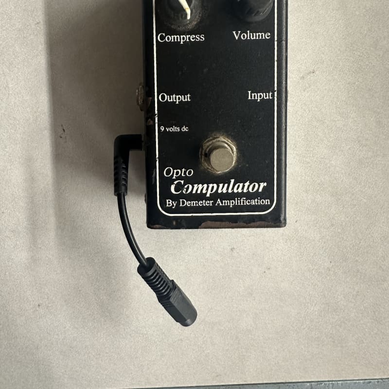 used 2010s Demeter COMP-1 Opto Compulator Black - Effect Pedal