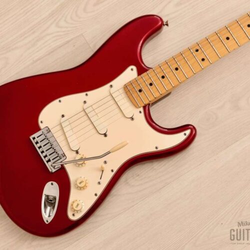 1989 Fender Stratocaster Plus Candy Apple Red -        Stratocaster