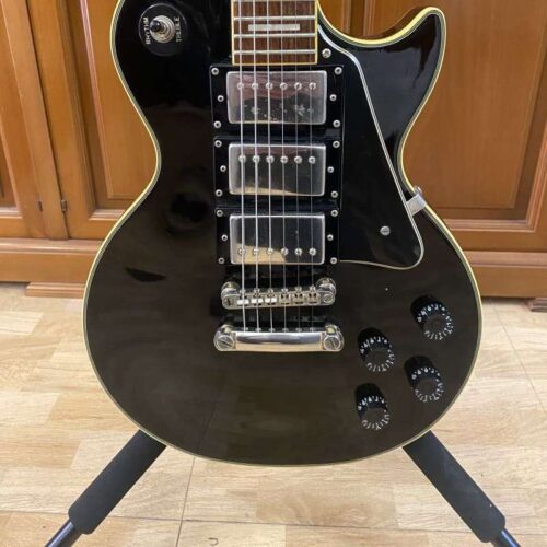 2006 Epiphone Les Paul Custom Black Beauty Black -         Les Paul