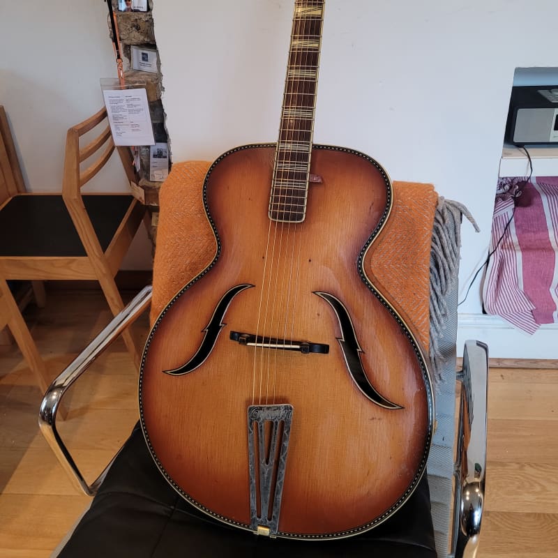 1955 Otwin Regent Brown Burst Two Tone - £1100 used Guitar