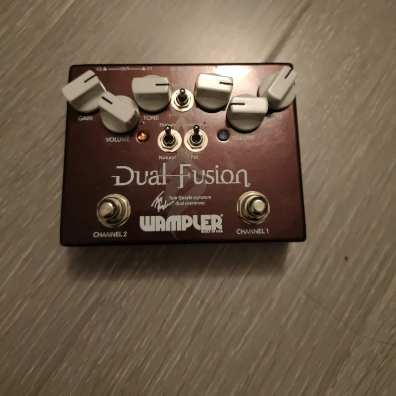 used 2010s Wampler Dual Fusion Tom Quayle Signature Overdrive V2 Re... - Effect Pedal