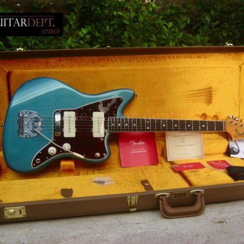 2021 Fender American 60's Original Jazzmaster Ocean Turquoise ... -        Jazzmaster