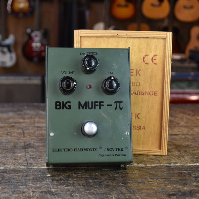 used 1994 - 2000 Electro-Harmonix Big Muff Pi V7 (Green Russian) Green - Effect Pedal