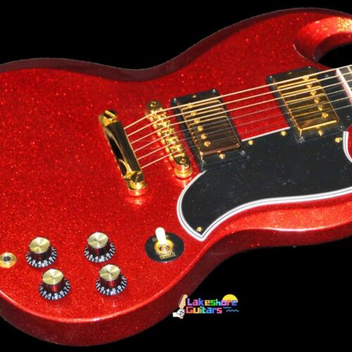 2023 Gibson Custom Shop Special Order SG Custom M2M Red Sparkle -       Custom Shop