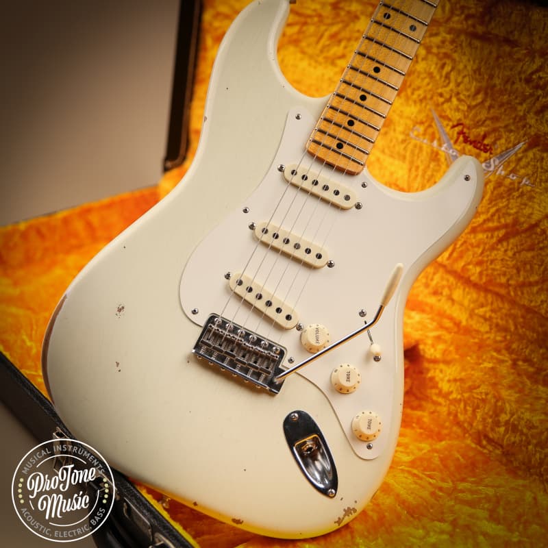 2020 Fender USA Custom Shop 56′ Stratocaster Relic Indian Ivor… – £3350 used Guitar