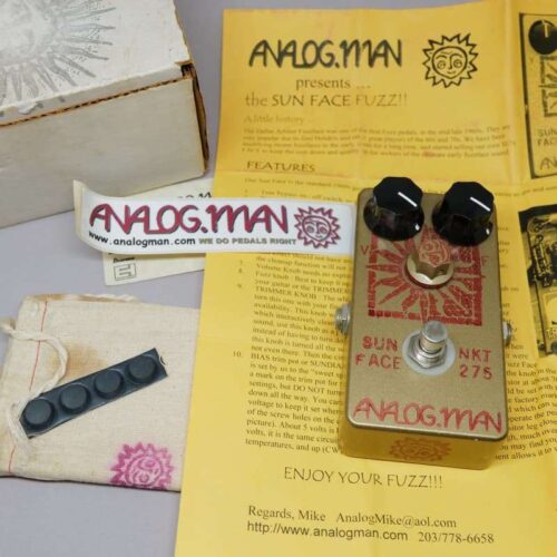 used 2002 - 2011 Analogman Sun Face White Dot NKT 275 Germanium Fuz... - Effect Pedal