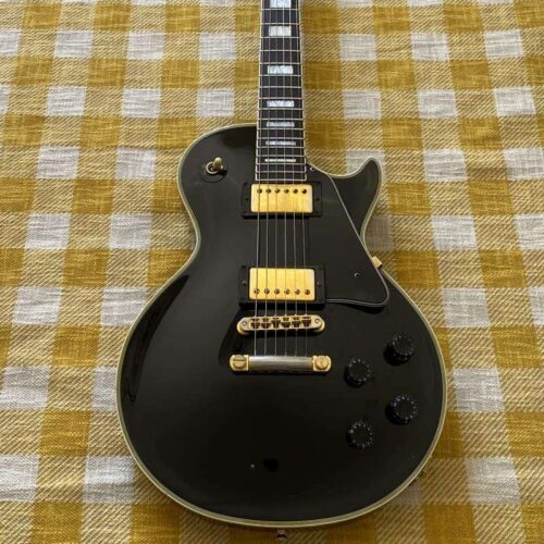 1991 Orville by Gibson Les Paul Custom Black -         Les Paul