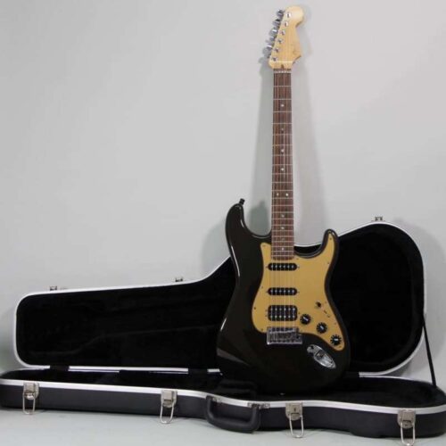 2006 Fender American Deluxe Stratocaster Montego Black -        Stratocaster