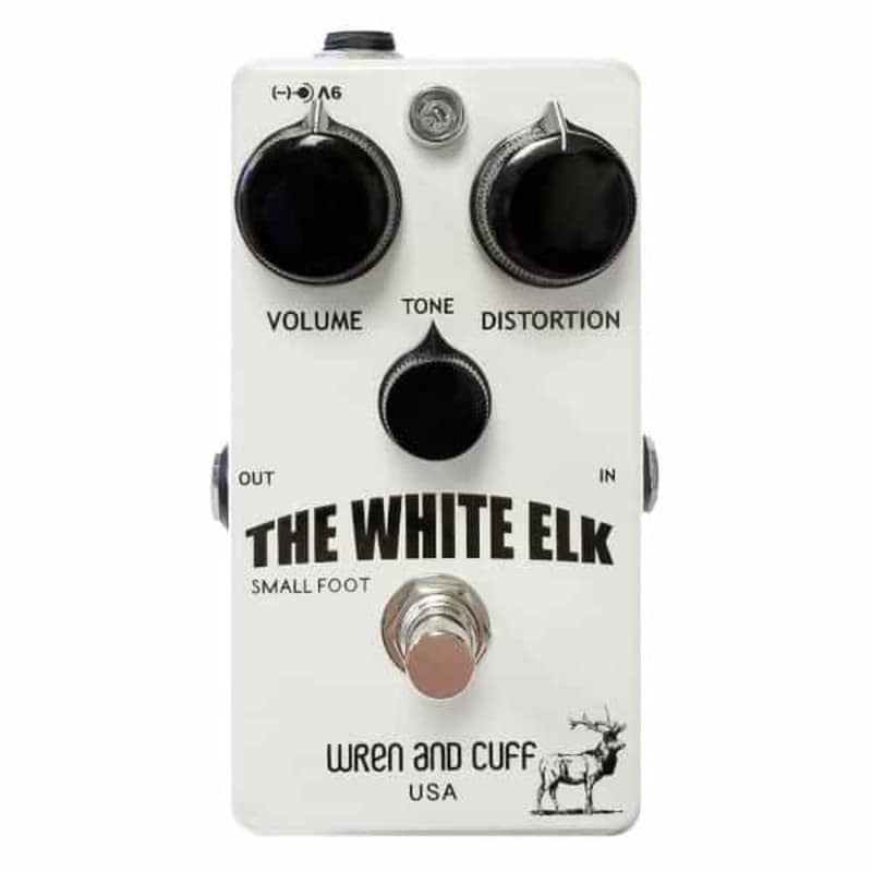 new 2022 Wren and Cuff White Elk White - Effect Pedal