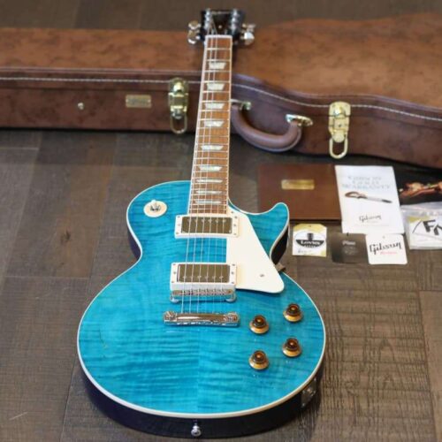 2016 Gibson Custom Shop Les Paul Custom Pro Aqua Blue -       Custom Shop  Les Paul