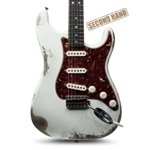 2022 Fender Custom shop 1964 Stratocaster Heavy Relic - Olympi... -       Custom Shop Stratocaster