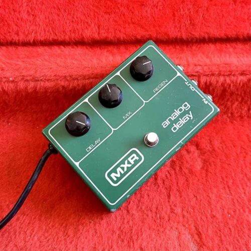 used 1977 MXR M-118 Stereo Analog delay pedal Green - Effect Pedal