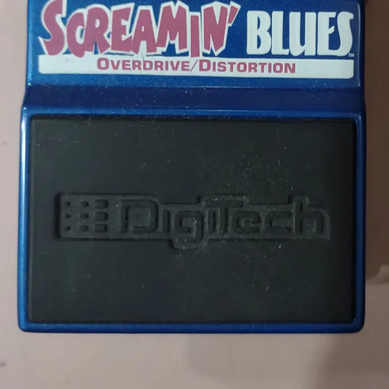 used 1990s DigiTech Screamin' Blues Blue - Effect Pedal