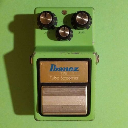 1982 Ibanez TS9 Tube Screamer (Black Label) Green -       Tube