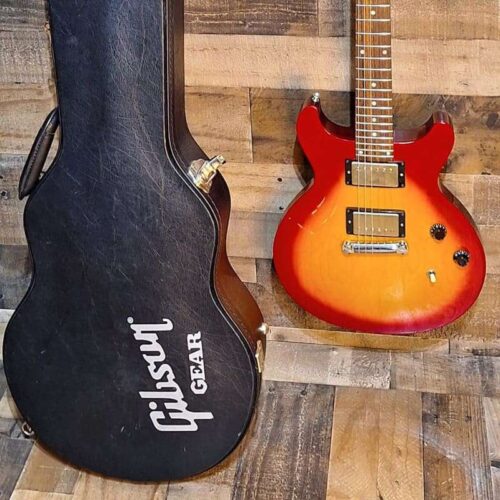 1990's Gibson Les Paul Double Cutaway Studio Heritage Cherry S... -         Les Paul