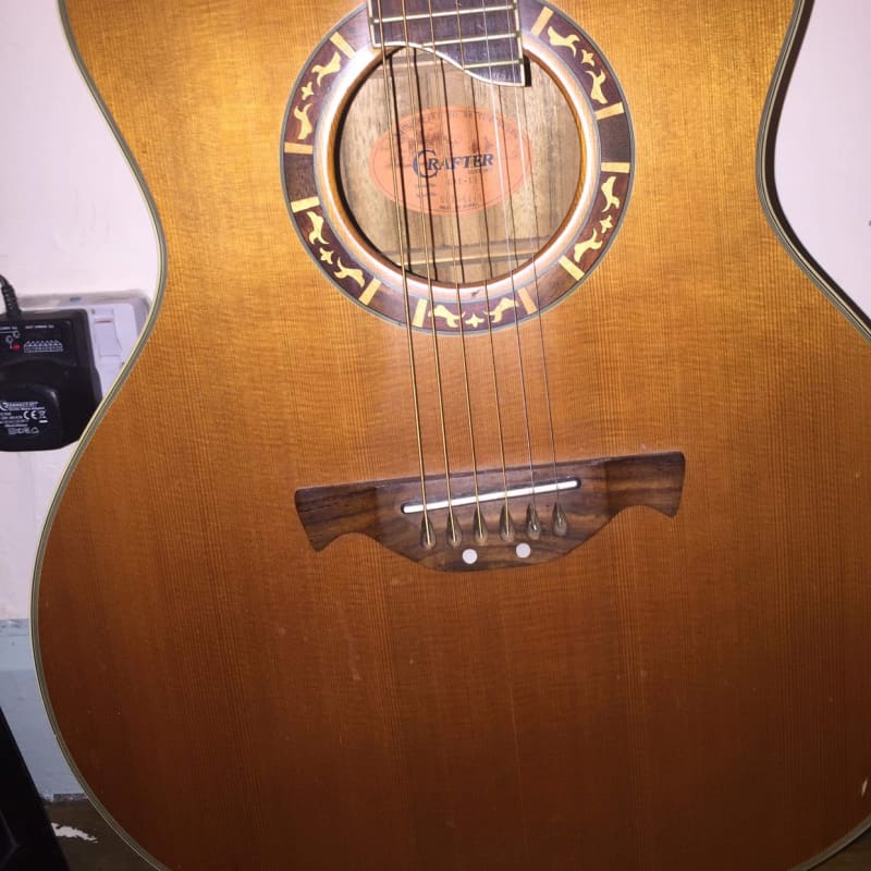 Crafter GAE 15 AUDITORIUM GUITAR Natural - £170 used Guitar