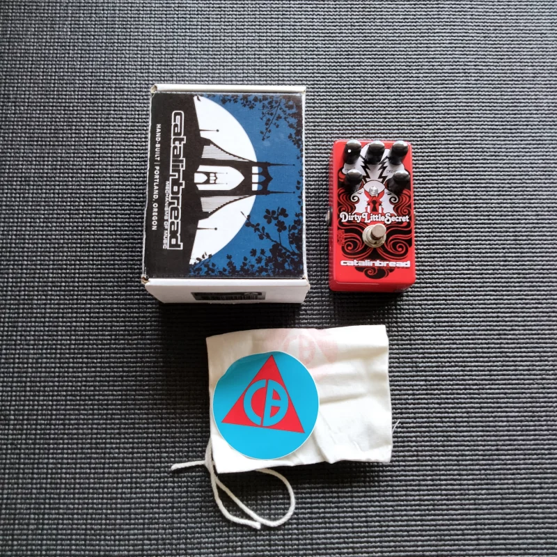 used Catalinbread Little Secret Red Red – Effect Pedal