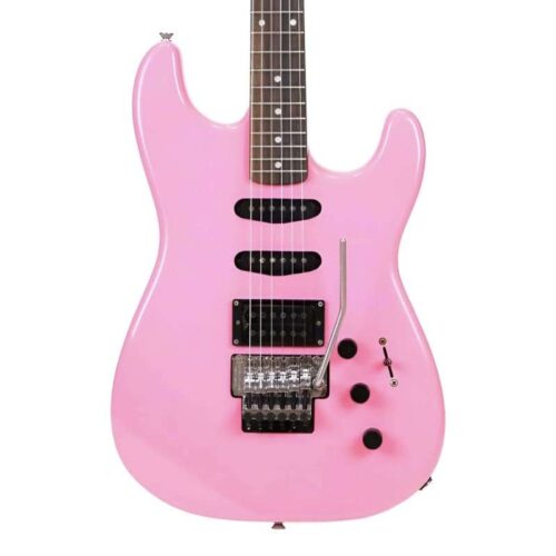 1989 Fender Squier HM Stratocaster Flash Pink -        Stratocaster