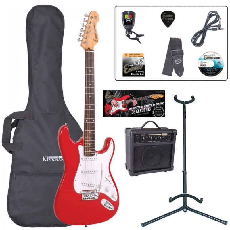 Encore Encore E6 Electric Guitar Pack - Red - £259 new Guitar